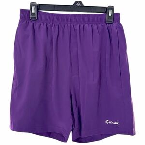 Cakulo Shorts Mens Sz Small (Waist 13.5”) Purple 5" Running - Quick Dry - Lined